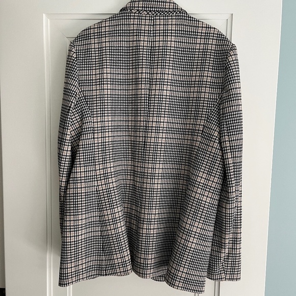 Like New J. McLaughlin Aubrey Houndstooth Plaid Blazer, size L - Picture 5 of 7